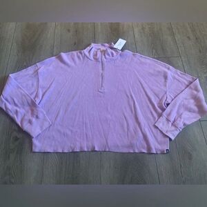 Calvin Klein long sleeve crop top